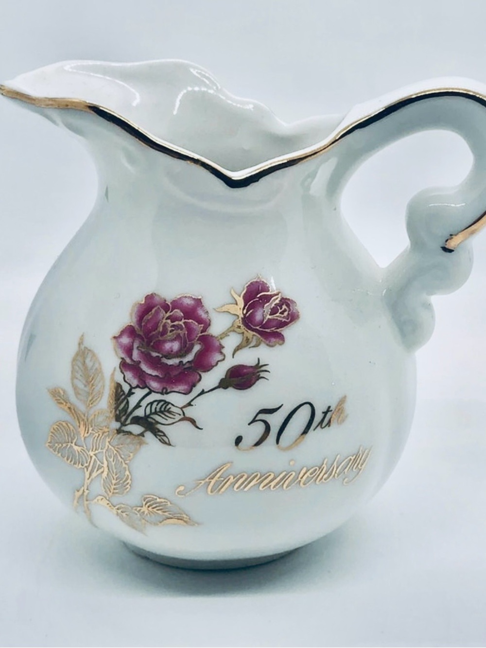 Romance Rose Collection Treasure Masters 50th
Anniversary Creamer Vintage -Japan